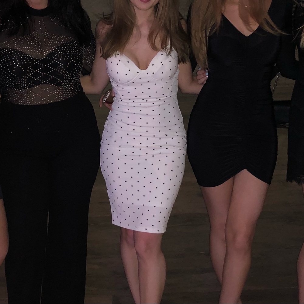 Sexy white dress